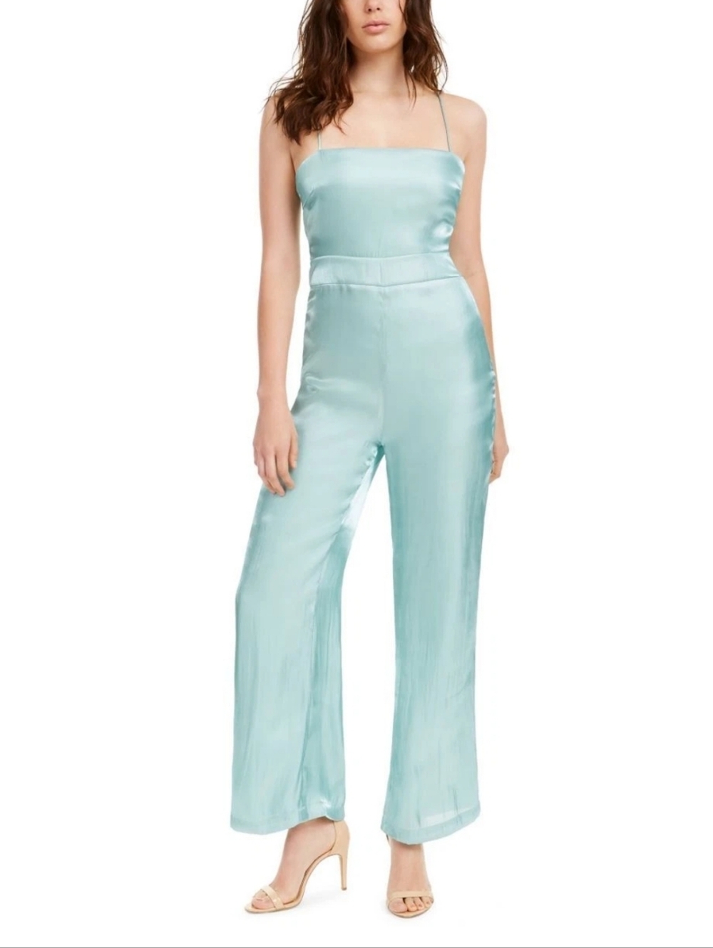 Line and Dot ✨️ Mint Peyton Tie-Back Women's Jumpsuit Size L